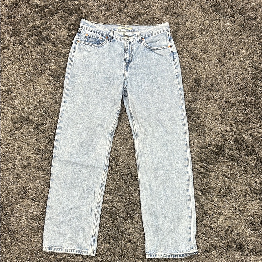 Levi's Light Blue Straight Leg Jeans